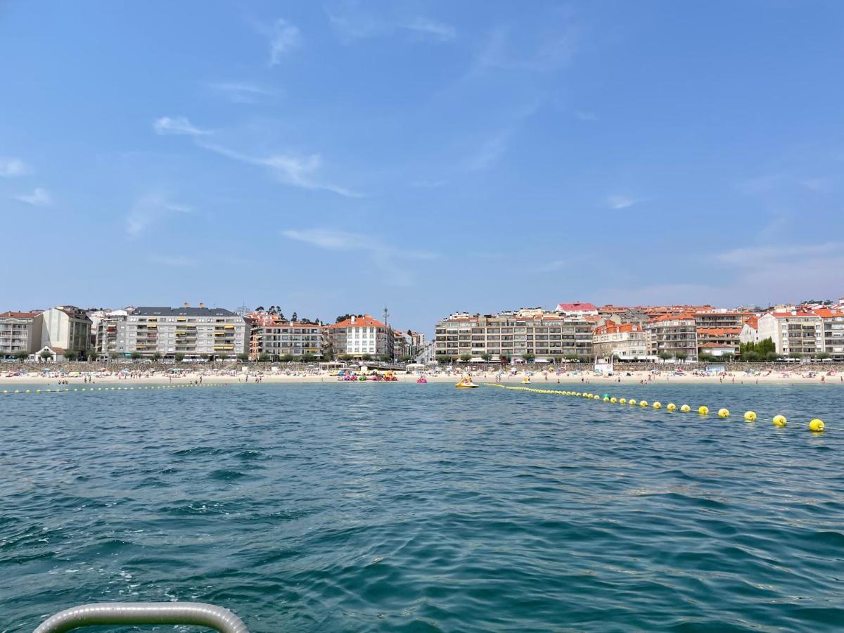 Апартаменти Atico Playa Silgar Саншеншо Екстер'єр фото